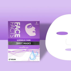 قناع وجه لمحاربة التجاعيد والخطوط - 2 قطعة * 20 مل - من فيس فاكت Default Title