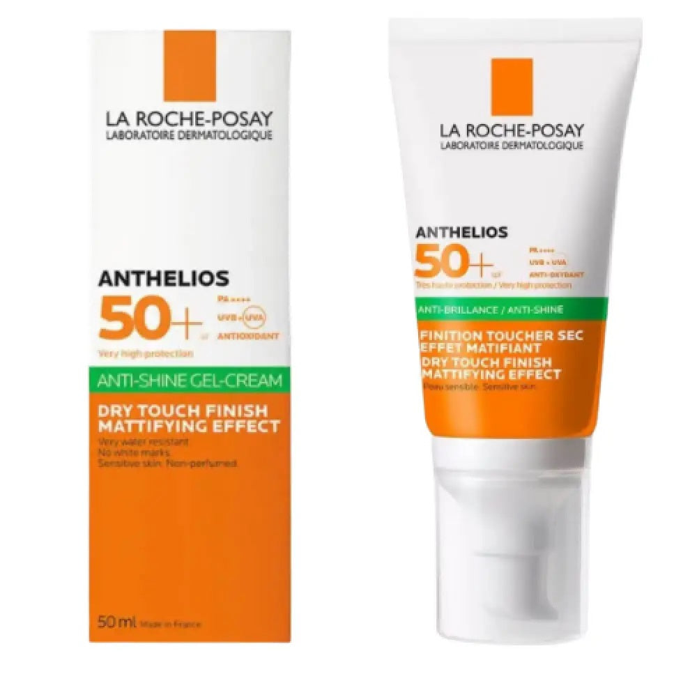 واقي شمس جل كريمي انثليوس عصارة SPF50+ مقاوم للماء وللبشرة الدهنية 50 مل من لاروش بوزيه