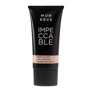 كريم اساس وواقي شمس SPF 15 للبشرة الدهنية المختلطة من مون ريف MonReve-Fnd-SPF15-104