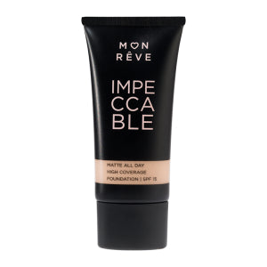 كريم اساس وواقي شمس SPF 15 للبشرة الدهنية المختلطة من مون ريف MonReve-Fnd-SPF15-107