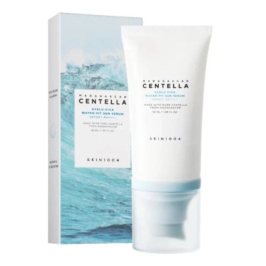 سيروم واقي شمس مدغشقر سينتيلا هيالو-سيكا المضاد للماء SPF50+ حجم 50 مل من سكين 1004