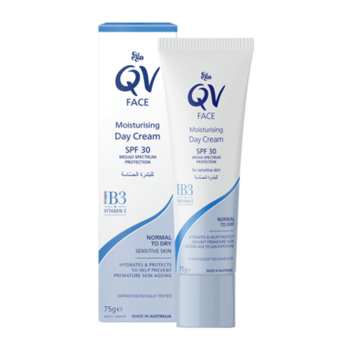 مرطب وجه نهاري مع SPF30 حجم 75 غم من كيوفي
