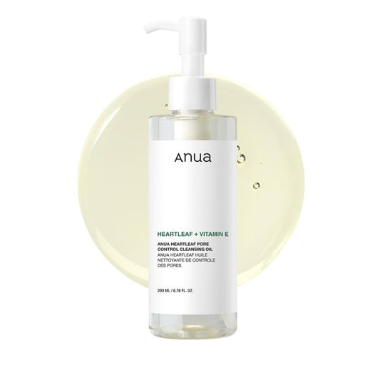 غسول زيتي خفيف للتحكم في المسام مع الفيتامين E للبشرة الحساسة 200 مل من انوا