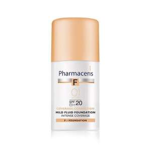 كريم اساس تغطية كاملة مع SPF20 للبشرة الجافة من فارماسريس Pharmaceris-SPF20Dry-01