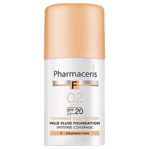 كريم اساس تغطية كاملة مع SPF20 للبشرة الجافة من فارماسريس Pharmaceris-SPF20Dry-02